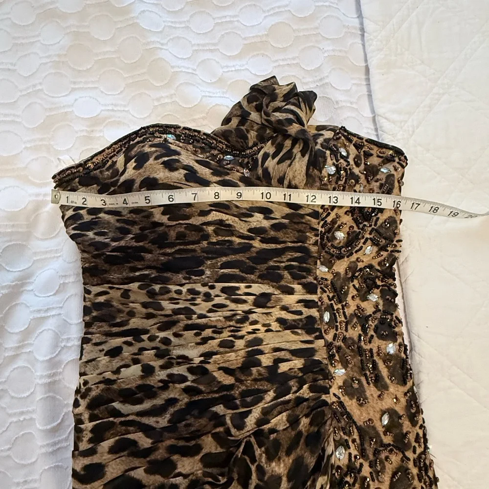 Leopard Print Evening Gown - Picture 7 of 9